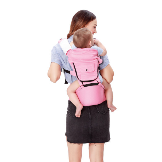 Front And Back Carry Hipseat Baby Carrier