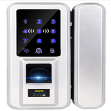 EVDTF5239Y Glass door fingerprint code card lock