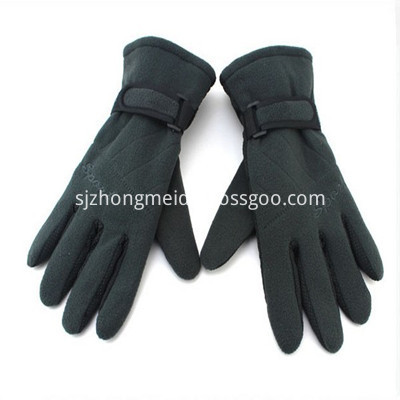 Polar Fleece Gloves Green