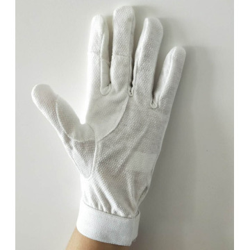 Cheap White Double Knitted Cotton Gloves