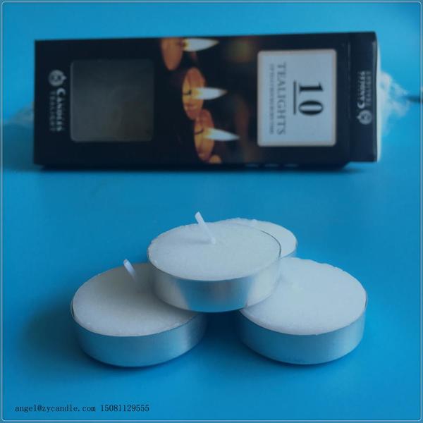 Candle factory supply tealight candle stock