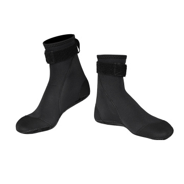 Seaskin Long Neoprene Socks with Velcro Closure
