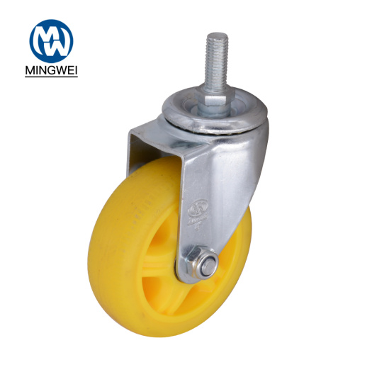 Threaded Stem 4 Inch TPR Casters