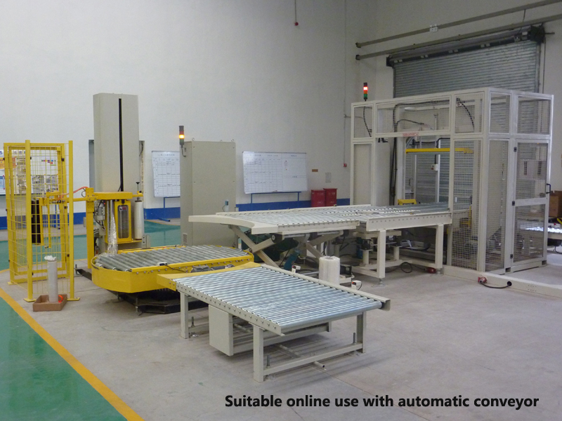 Fully Automatic Pallet Wrapping Machine
