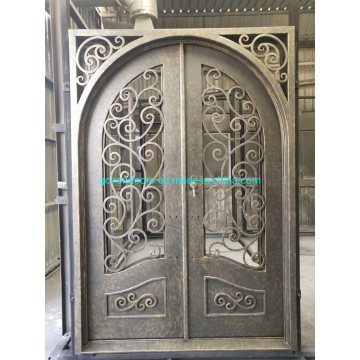 Full Arch Iron Doors