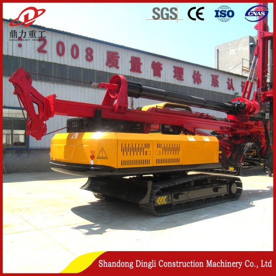 Lowest price crawler screw pile hydraulic pile driver