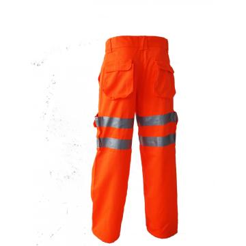 T/C High Visibility Orange Working Trousers