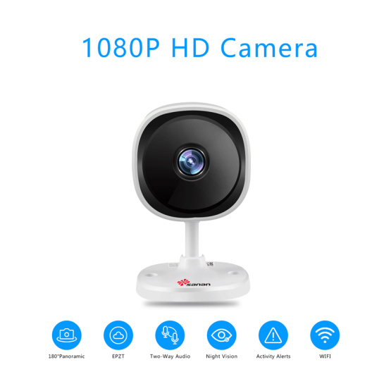 1080P Fisheye  Panoramic 180 WiFi Camera