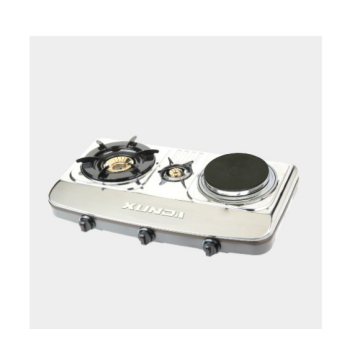 1 Burner Stainless Gas Stove With 1 Hotplate