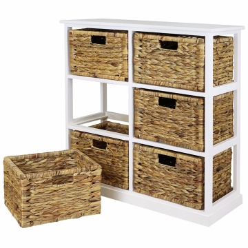 2x3 Storage Unit - 6 Drawer with Seagrass Baskets
2x3 Storage Unit - 6 Drawer with Seagrass Baskets