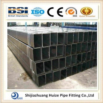 SS400 pre galvanized 75x75 tube square pipe