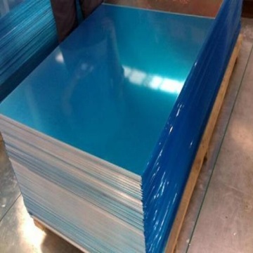 with blue film 1060  aluminium plate