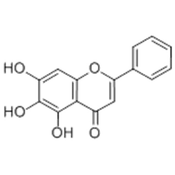 4H-1-Benzopyran-4-one,5,6,7-trihydroxy-2-phenyl- CAS 491-67-8