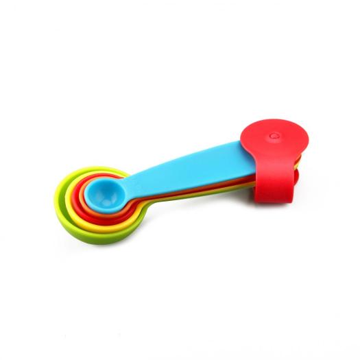 Colored Plastic Measuring  Spoons