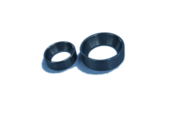 Angular contact ball bearing rings