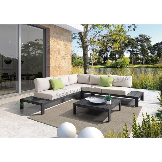 Garden furniture target aluminum patio sofa set