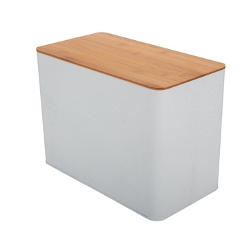 Metal Homeuse White Bread Box