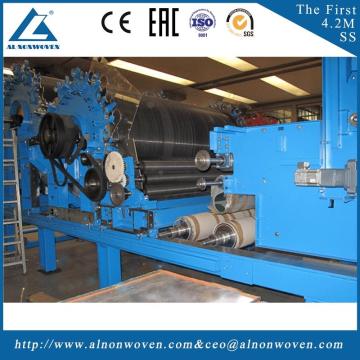 highly stable ALSL-2000 nonwoven carding machine cotton wool carding machine