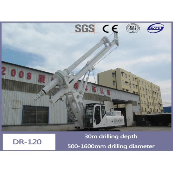 Dr-120 Full Hydraulic Rotary Drilling Rig Machine