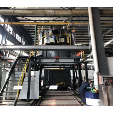 Rapid vertical quenching furnace