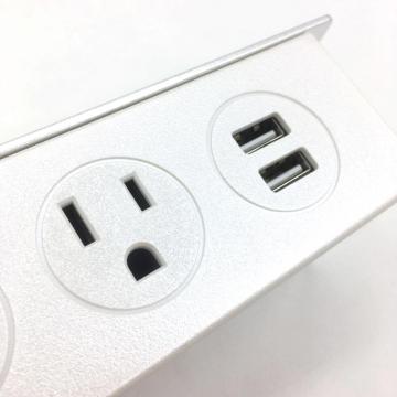 3 Sockets Power Outlet with USB Ports
