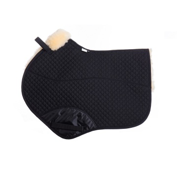 Horse Equestrian Product Sheepskin Saddle Pad for Jumping