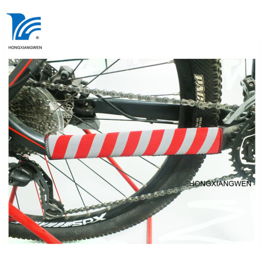Bike Frame Chain stay Protector Black Large