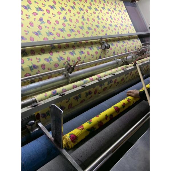 polyester pigment rotary print bed sheet fabric