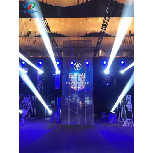 PH10.4-10.4 Transparent LED Display with1000x500mm cabinet