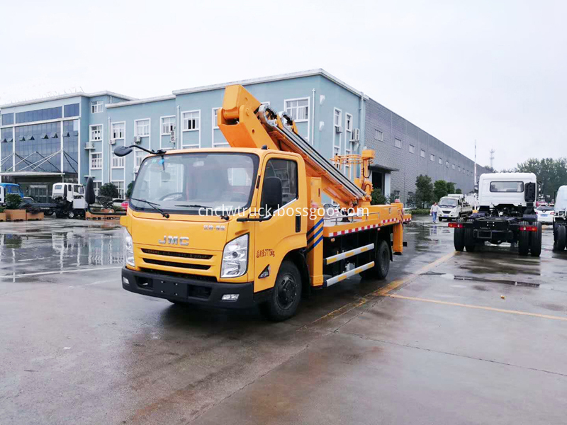 telescopic platform truck