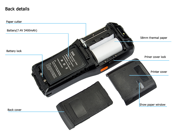 Barcode scanner PDA Android 1204 (7)