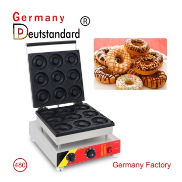 9 hole donut maker with CE