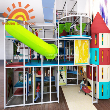 Indoor Large Play Structures Equipment for Kids
