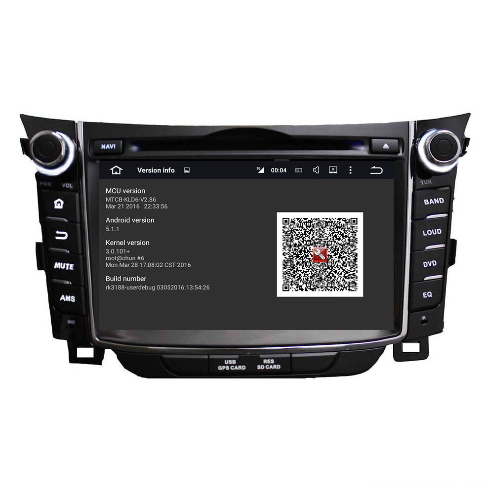 Android car DVD for Hyundai I30 2011-2014