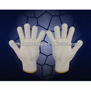 cotton string knitted gloves