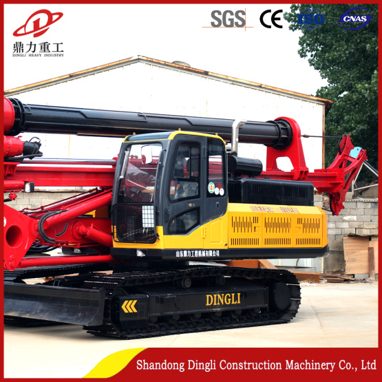 Hot-selling crawler rotary drilling rig exported to Africa