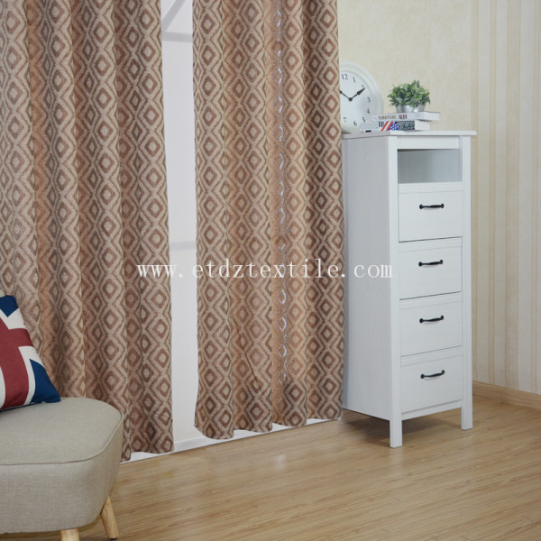 Polyester american style window curtain