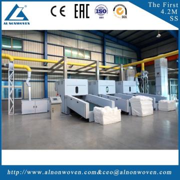 highly stable ALKS-1300 cotton fiber opening machine machine width 1.3m Paper felt