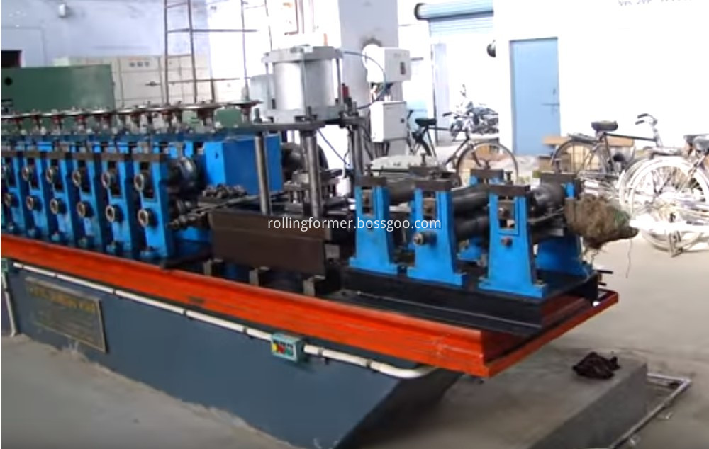 bicycle axle forming machine
