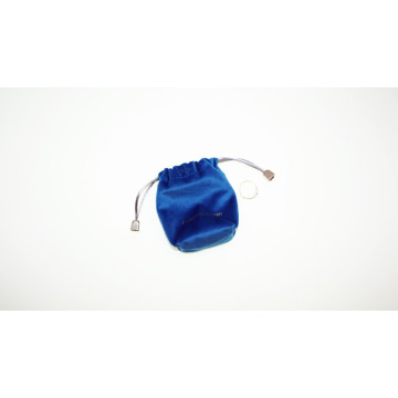 eco-friendly portable custom logo microfiber earphone bag