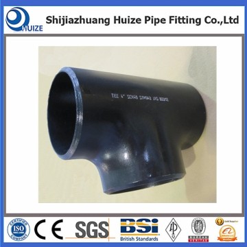 Steel pipe fitting barred tee