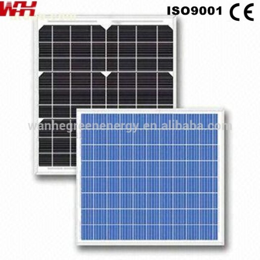 40w 18v polycrystalline silicon solar panel power