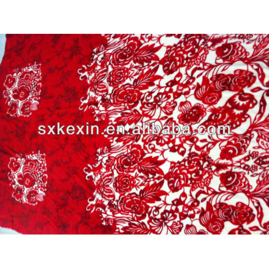 2013 Chinese red flannel/coral blanket