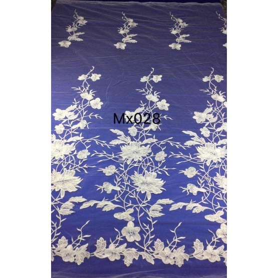 High Quality Lace Custom Embroidery Fabric