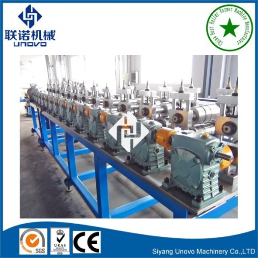 slotted unistrut metal channel roll forming machine