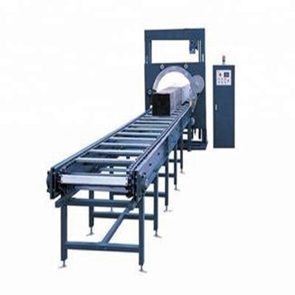 Electric Stretch Film Automatic Conveyor Packing Machine