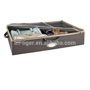 Detachable lid Household fabric collapsible boxes bins cute storage organizer
