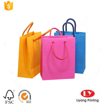 Small Promotion Gift Bag With Cotton Handle