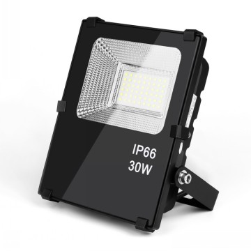 Smd Ultra Thin housing Aluminum Tempered Glass Material 30w Led Flood Light