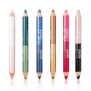 Double-ended multicolor Glitter Eyeliner Pencil Eyeshadow